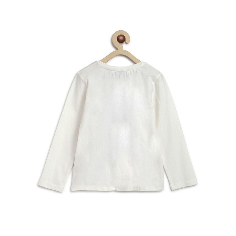 Girls Bronze Long Sleeve Knitted T-Shirt image number 1